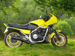 VF750F side